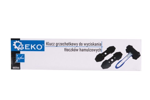 GEKO Klucz grzechotkowy do wyciskania tłoczków hamulcowych 40-75mm (20/24) G02544