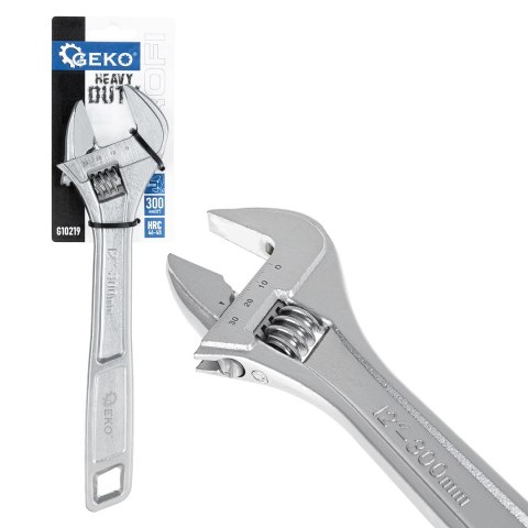 GEKO Klucz nastawny szwed 12" 40mm PROFI (6/36) G10219