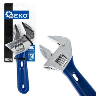 GEKO Klucz nastawny szwed krótki 150mm 0-36mm (6/60) G10204