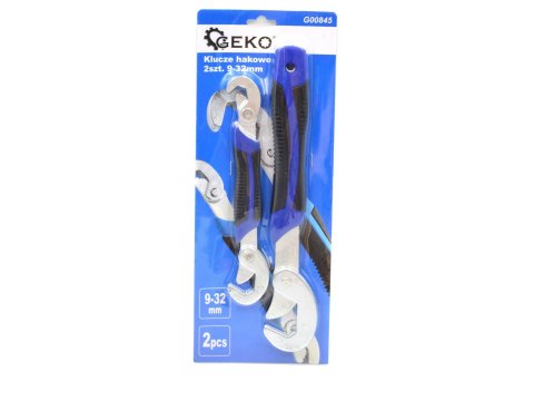 GEKO Klucze hakowe 2szt. 9-32mm (20) G00845