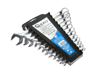 GEKO Klucze pł.-oczk.polerowane 6-22mm 12el.(2/20) G11142