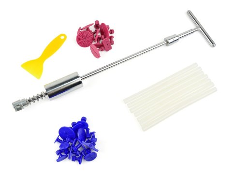 GEKO Młotek bezwładnoścniowy do usuwania wgnieceń PDR + akcesoria (20) G02643