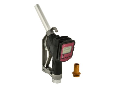 GEKO Pistolet do pompy paliwa z elektronicznym licznikiem LCD (10) G00950