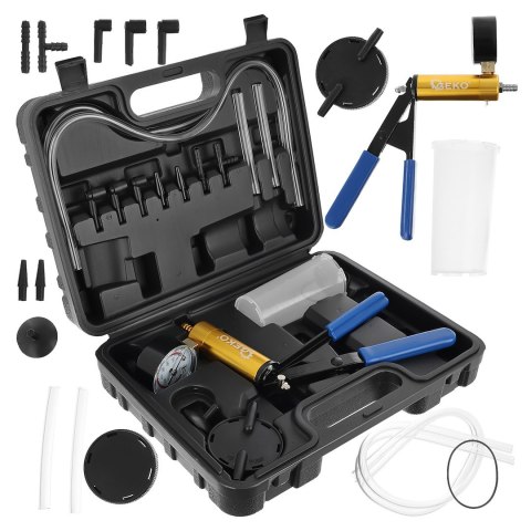 GEKO Ręczna pompka próżniowa,podciśnieniowa 1-4 bary NEW(10) G01156