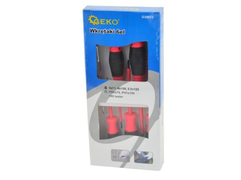 GEKO Wkrętaki izolowane(elektr)6el.GEKO (20) G30623