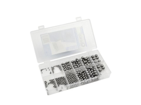 GEKO Zestaw kulek stalowych 470szt. (20) G03605