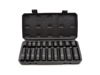 GEKO Zestaw nasadek udarowych długich i krótkich 1/2" 10-19mm 20szt (10) G10517