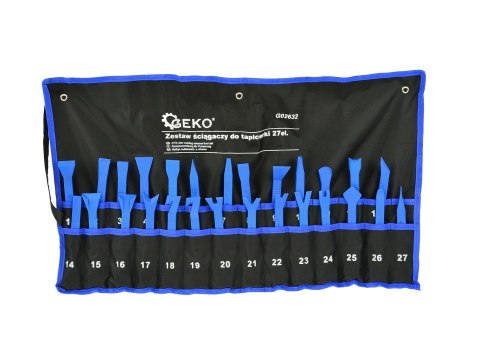 GEKO Zestaw ściągaczy do tapicerki 27el.(20) G02632