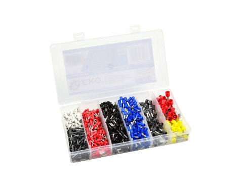 GEKO Zestaw tulejek - zakończenia kabli 1200szt. (50) G03603