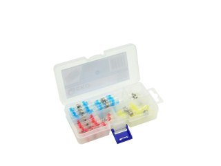 GEKO Złączki rurki koszulki termokurczliwe z cyną 0,25-6mm2 100szt. - 4 rozmiary (200) G03608