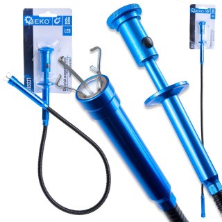 GEKO Chwytak LED elastyczny magnetyczny pazurkowy (łapka) 60cm (25/100) G03227