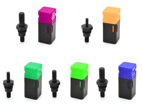 GEKO Głowice do nitownicy nitonakrętek 5szt. M5-M12 (50/100) G01355A