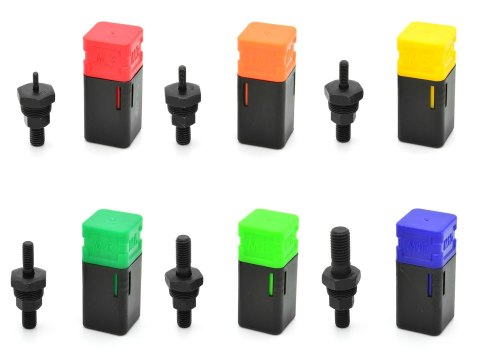 GEKO Głowice do nitownicy nitonakrętek 6szt. M3-M10 (50/100) G01358A