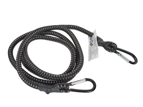 GEKO Guma transportowa do mocowania bagażu + karabińczyki 10mm x 180cm (40) G02344