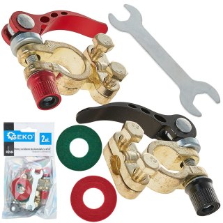 GEKO Klemy zaciskowe do akumulatora 6/12V 2el. (100) G02404