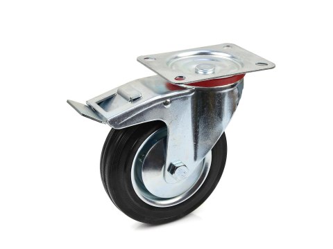 GEKO Koło obrotowe z hamulcem 160mm (10) G71520