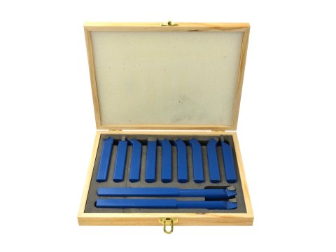 GEKO Komplet noży tokarskich 11szt. 16x16mm (6) G01243