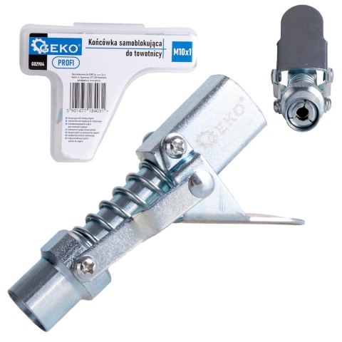 GEKO Końcówka samoblokująca do towotnicy na zacisk M10x1 (132) G02904