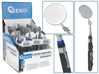 GEKO Lusterko inspekcyjne teleskopowe 24-69cm - kartonik wystawowy (12/48) G03215A