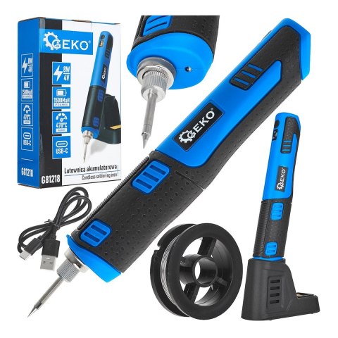GEKO Lutownica akumulatorowa 4V 1500mAh 8W (20) G81218