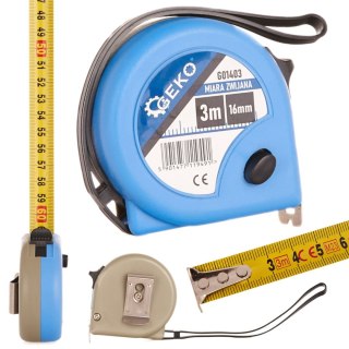 GEKO Miara 3mx16mmx0,115mm kolor GEKO(12/120) G01403