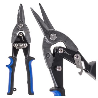 GEKO Nożyce do blachy PROSTE 10" izol. rączka(10/60) G01367