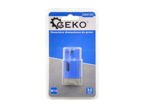 GEKO Otwornica diamentowa do gresu 32mm M14 PROFI (25/50) G65132