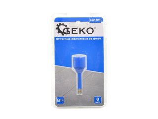 GEKO Otwornica diamentowa do gresu 8mm M14 PROFI (50) G65108