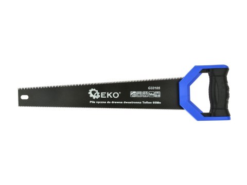 GEKO Piła ręczna do drewna dwustronna PTFE 65Mn (48) G33105