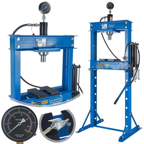 GEKO #Prasa hydrauliczno-pneumatyczna 20T (1) G02092