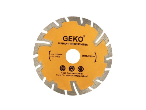 GEKO Tarcza diamentowa 125mm głębokie cięcie GEKO(100) G00225