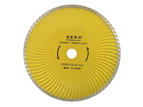 GEKO Tarcza diamentowa 230 turbo plus GEKO (25) G00274