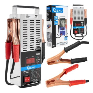GEKO Tester LCD do sprawdzania akumulatorów 12V (10) G80029
