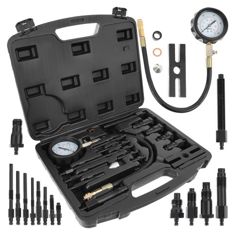 GEKO Tester ciśnienia sprężania diesel z adapterami 17el (5) G02515