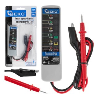 GEKO Tester sprawdzania akumulatorów 12V (10/40) G80030