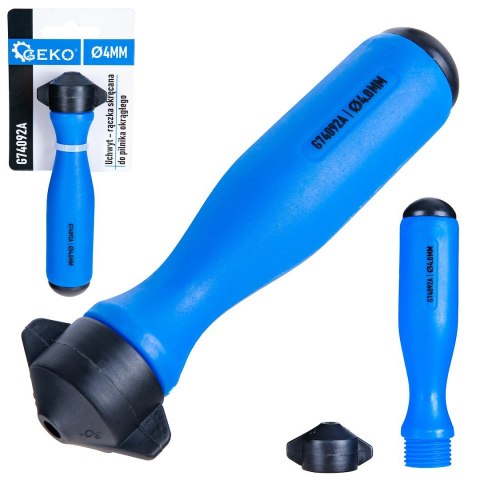 GEKO Uchwyt - rączka skręcana do pilnika okrągłego 4,0mm (400) G74092A
