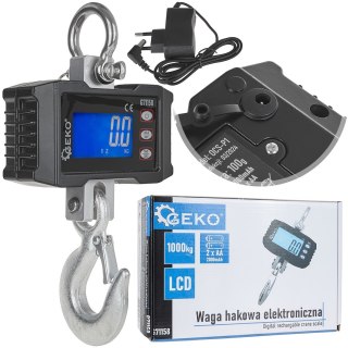 GEKO Waga hakowa magazynowa elektroniczna 1000kg (10) G71158