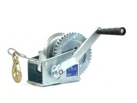 GEKO Wciągarka linowa pozioma 1000LB/450kg 5m linki(6) G01083