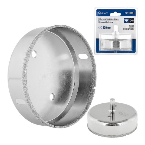 GEKO Wiertło koronowe diamentowe do gresu 100mm (50) G65188