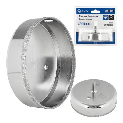 GEKO Wiertło koronowe diamentowe do gresu 110mm (50) G65189