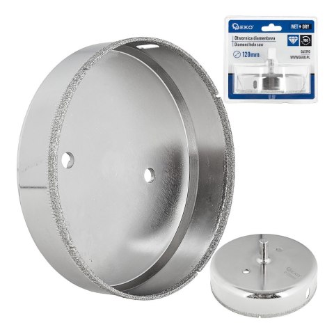 GEKO Wiertło koronowe diamentowe do gresu 120mm (50) G65190