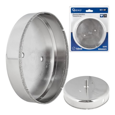 GEKO Wiertło koronowe diamentowe do gresu 140mm (25) G65192