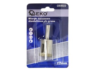 GEKO Wiertło koronowe diamentowe do gresu 22mm PROFI (3/216) G65022