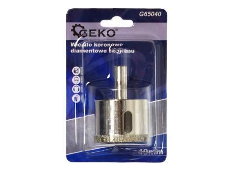 GEKO Wiertło koronowe diamentowe do gresu 40mm PROFI (1/120) G65040