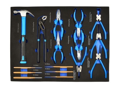 GEKO Wkład- zestaw szczypiec młotków i akcesorii 16el.(6) G10833F