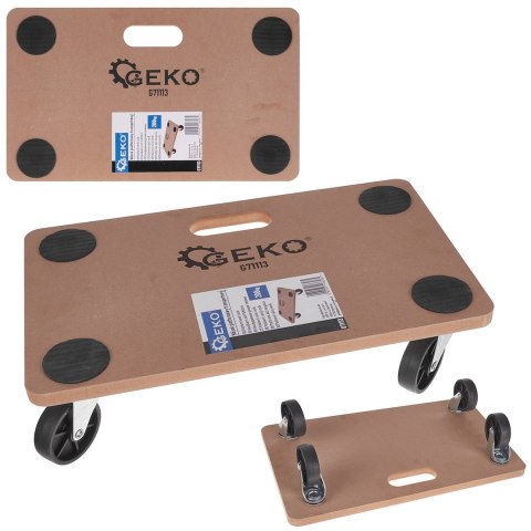 GEKO Wózek platformowy transportowy 200kg (6) G71113
