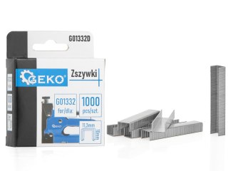 GEKO Zszywki Typ G 1.2x11.3mm 10mm 1000szt. (200) G01332D