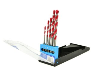 GEKO Kpl. wierteł uniwersalnych 5szt. 4-10mm (150) G38251