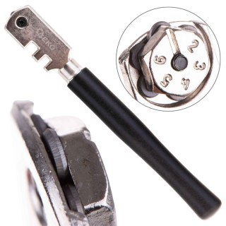 GEKO Nóż do cięcia szkła - 6 kółek tnących (6/240) G02697