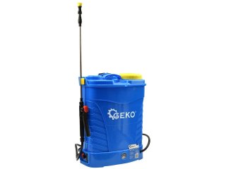 GEKO Opryskiwacz akumulatorowy plecakowy 16L Lekki Blue 12Ah (1) G73252